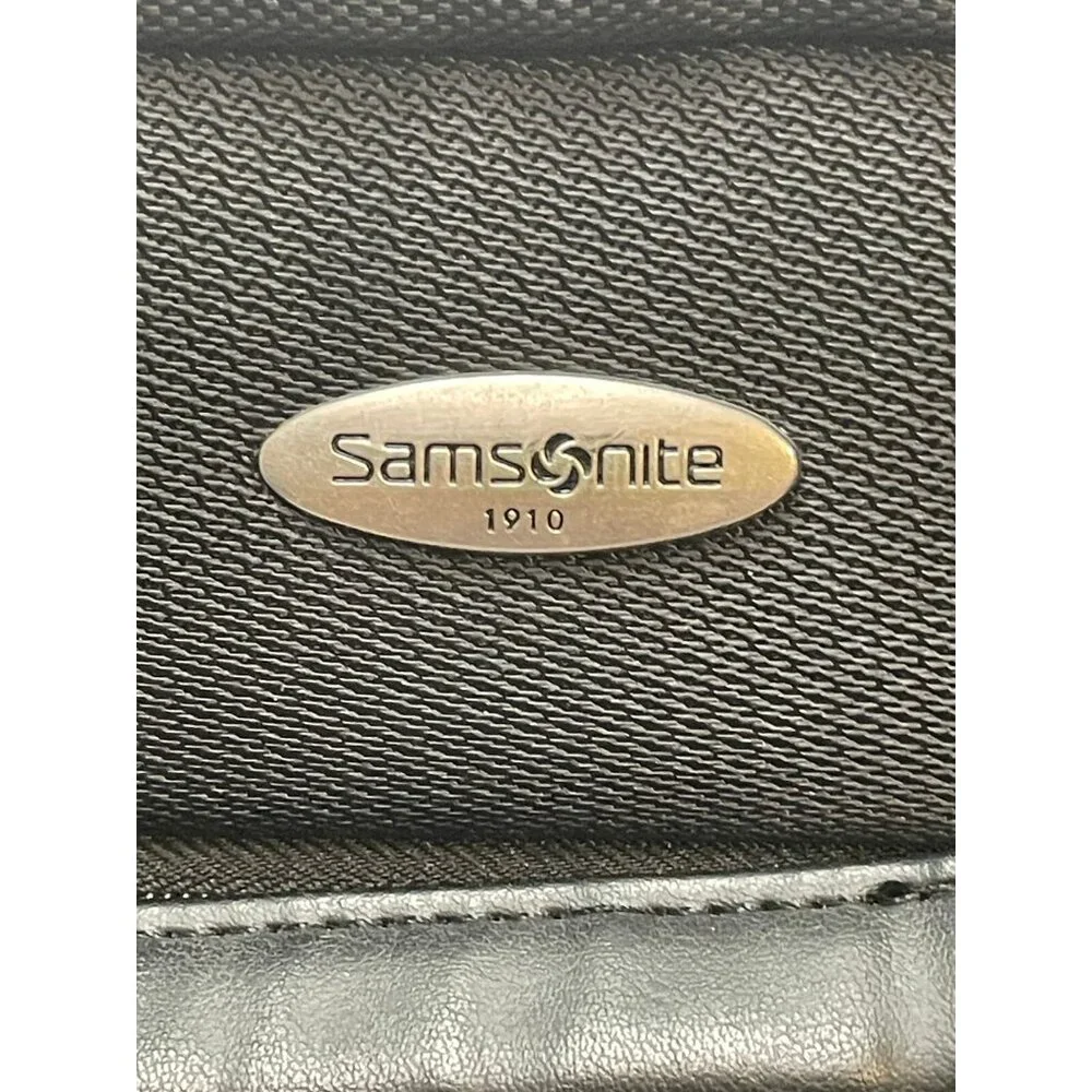 Samsonite padded laptop bag briefcase messenger shoulder strap 17